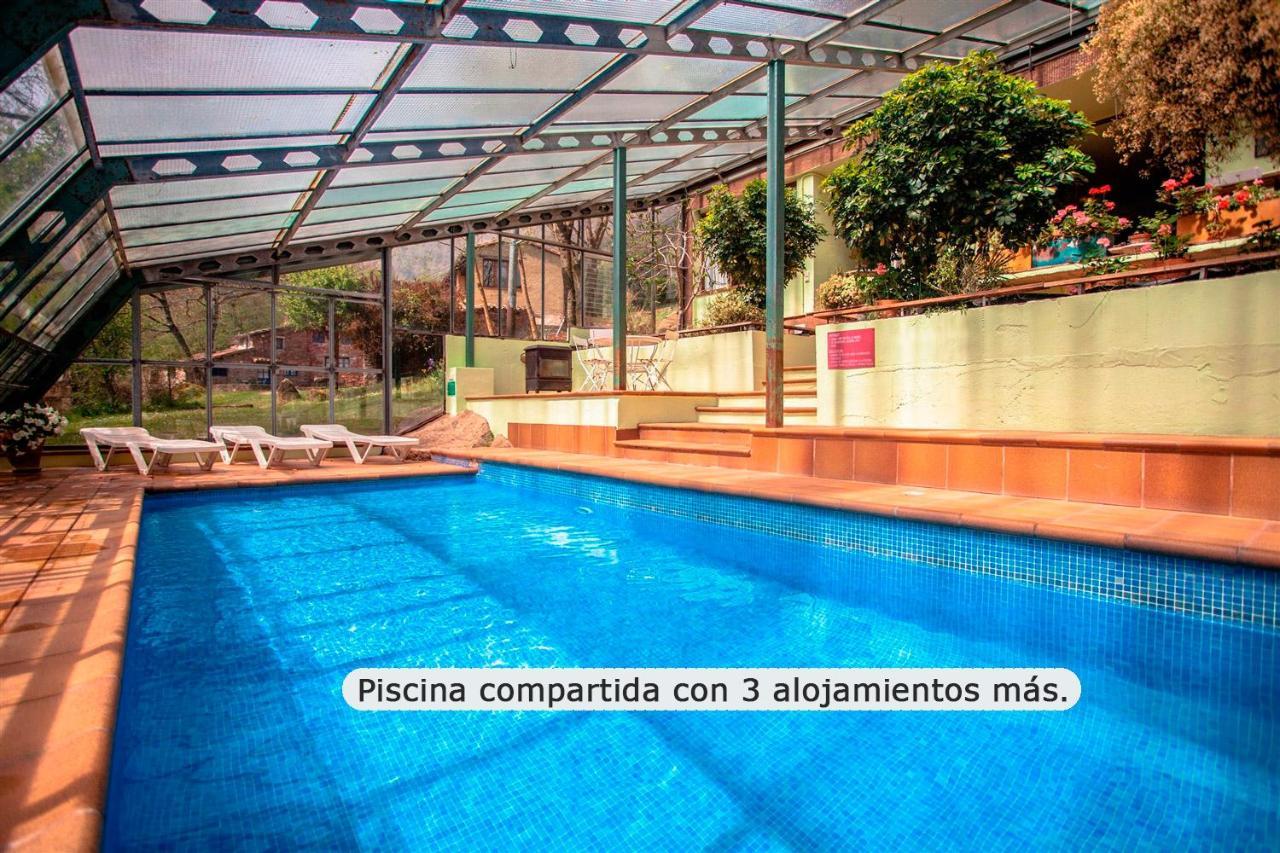 La Cabana Del Moli De La Plana Riudaura Eksteriør billede